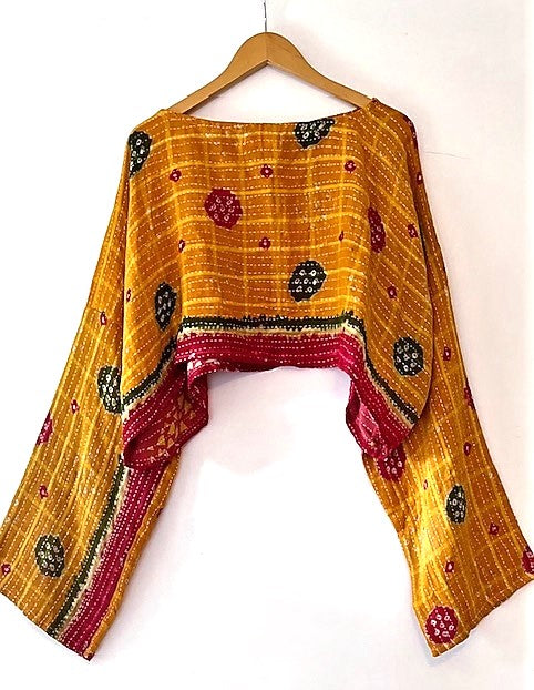 Kantha Bae Abundance Crop Top Completes The BoHo Look. Best Seller.