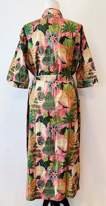Cotton Kimono Robe Looks Exotic and Unique (Tropical)
