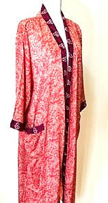 Luxury Silk Kimono Duster:  Gorgeous Colors