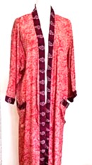 Luxury Silk Kimono Duster:  Gorgeous Colors