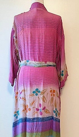 Silk Print Kimono Duster Is A Breath of Summer (Lilac)