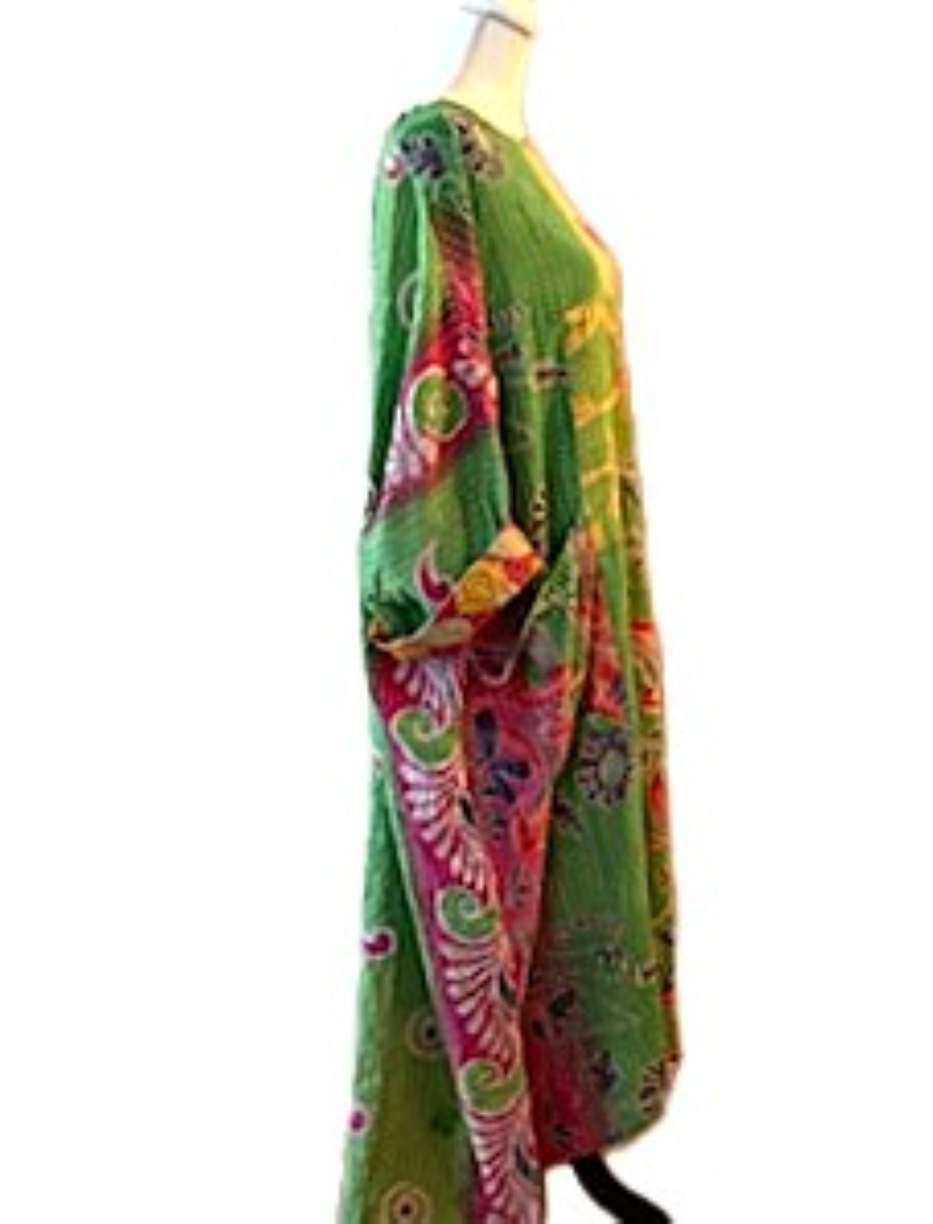 Kantha Bae Dream Pullover Maxi, Pure Comfort. (Lime)