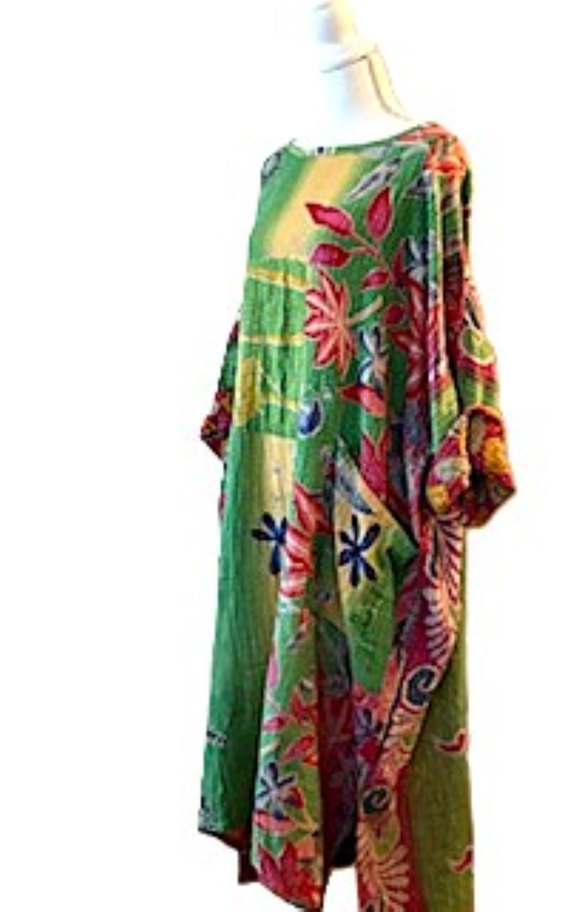 Kantha Bae Dream Pullover Maxi, Pure Comfort. (Lime)