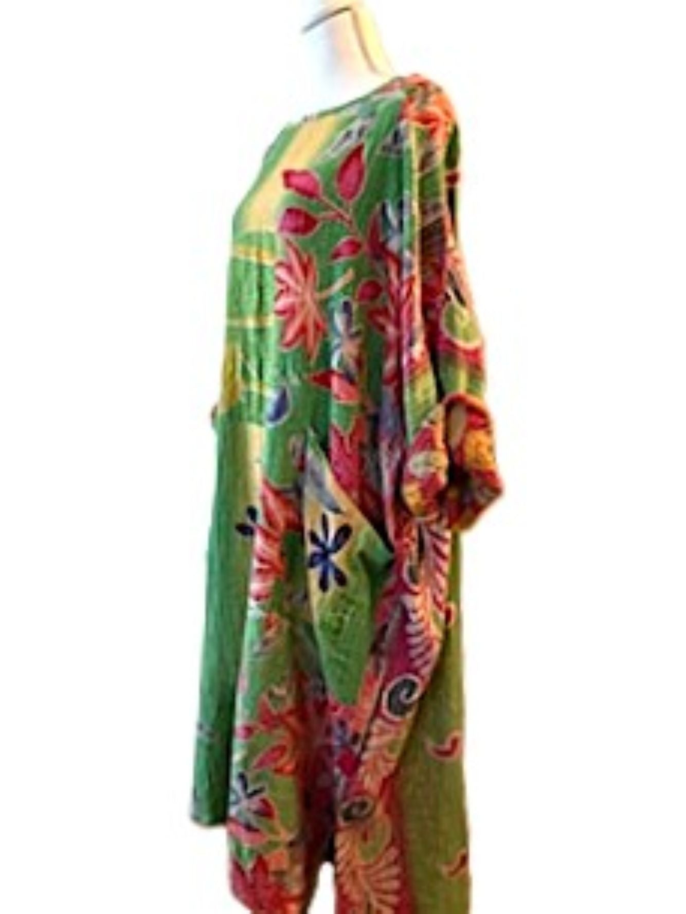 Kantha Bae Dream Pullover Maxi, Pure Comfort. (Lime)