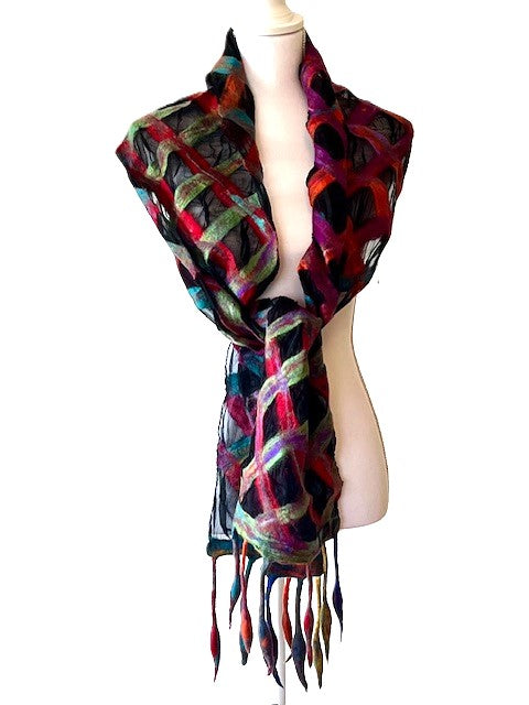 Artisan Silk And Wool Shawl Is a Purchase with a Purpose.