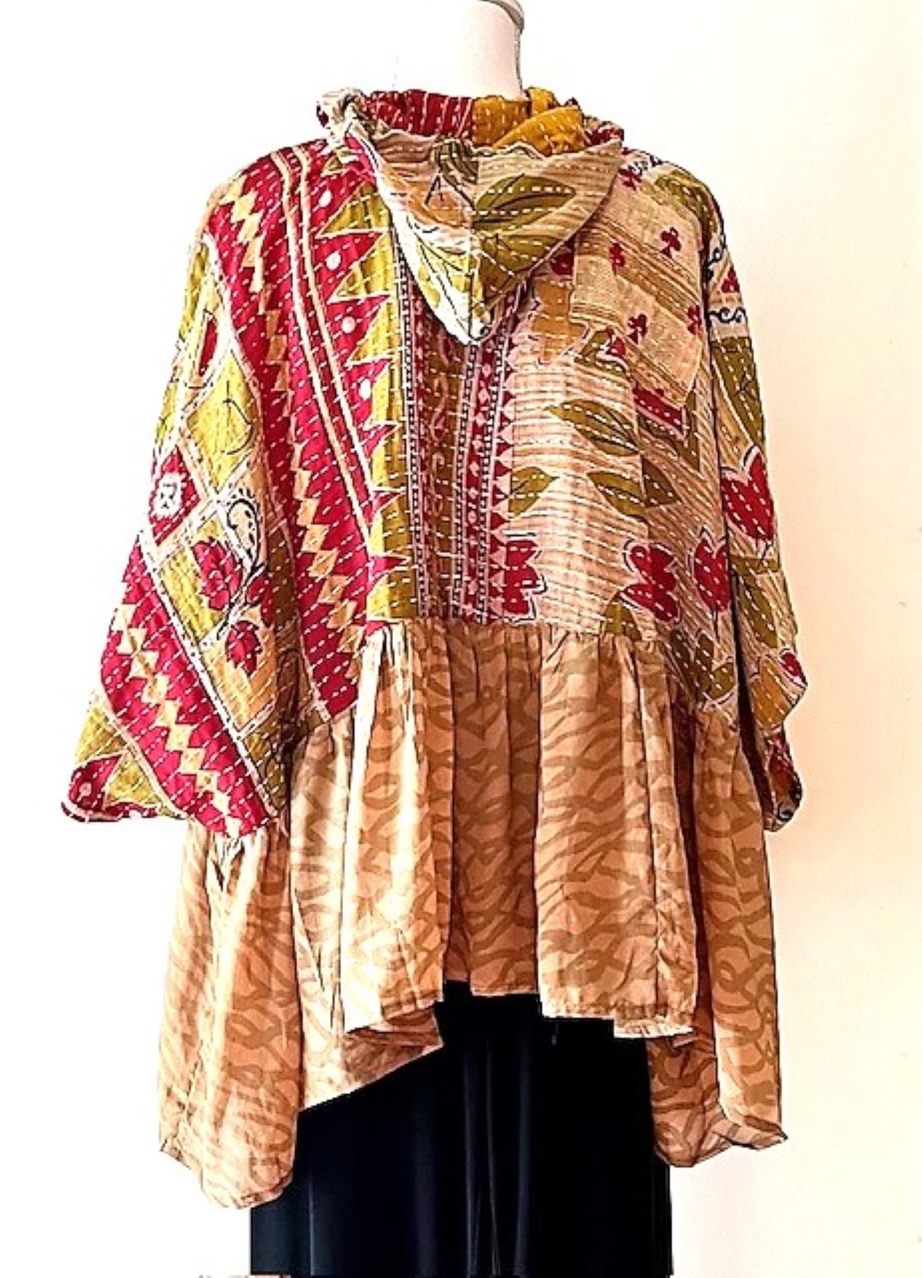 Kantha Bae Cosmic Hoodie, A New Easy Basic (Tan)