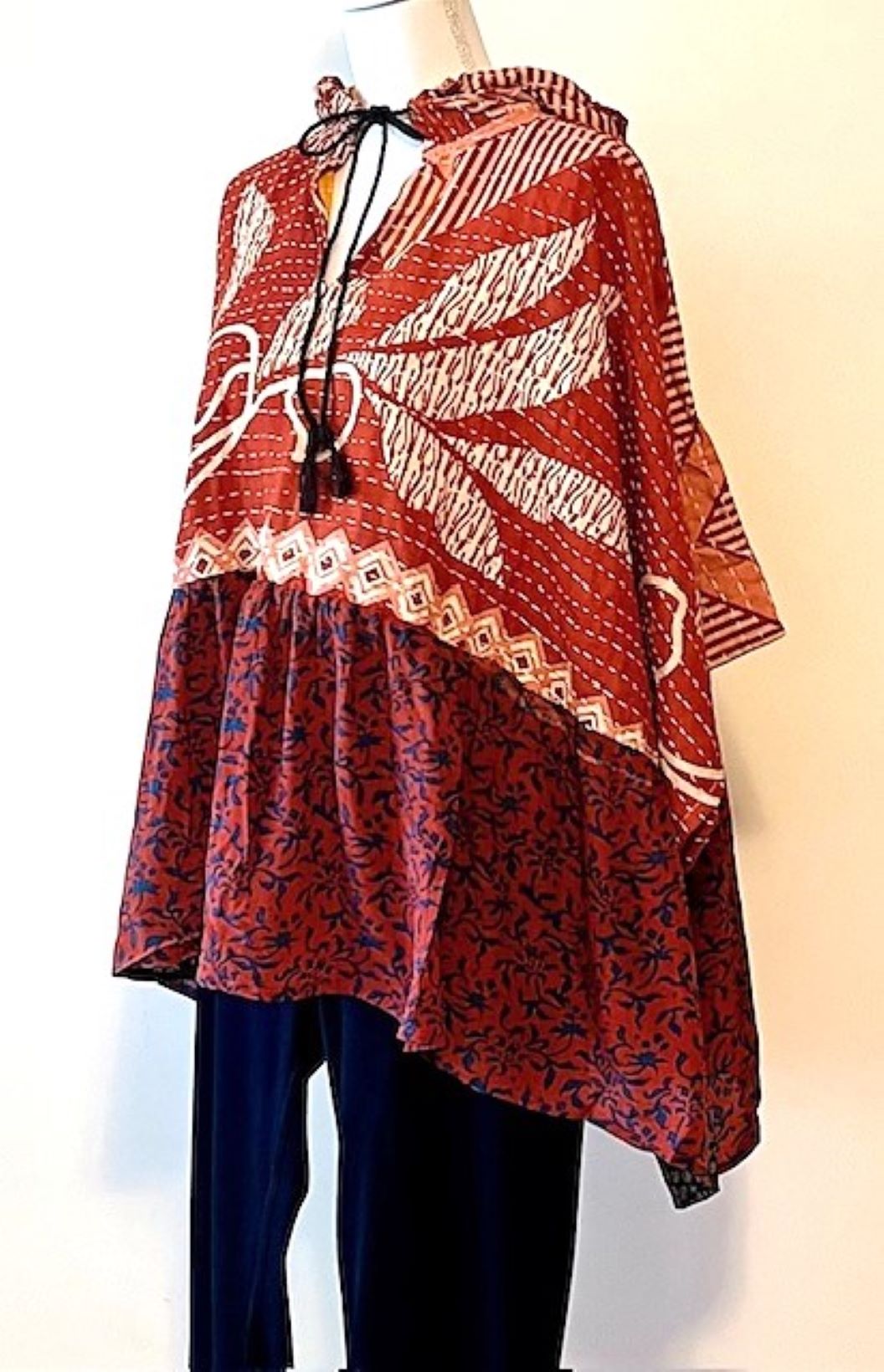 Kantha Bae Cosmic Hoodie, A New Easy Basic (Rust)