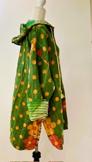 Throw and Go Hoodies Redefines Kantha (Melon)