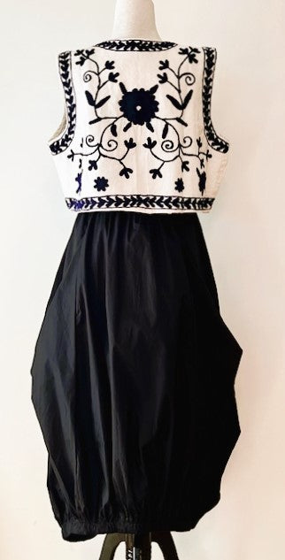 Edgy Bubble Cotton Skirt Is A Great Basic Year Round