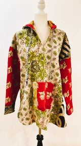 Throw and Go Hoodies Redefines Kantha (Cabbage)