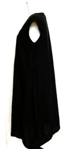 Slub Cotton European Sleeveless Shift