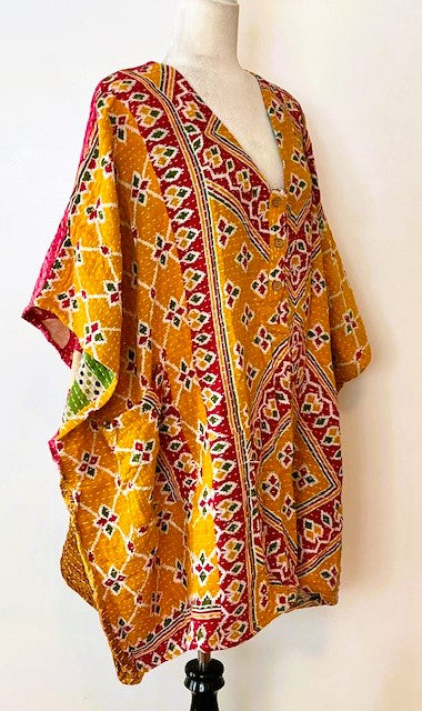 Kantha Bae Midi Muu Tunic (Honey)