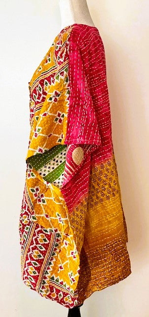 Kantha Bae Midi Muu Tunic (Honey)