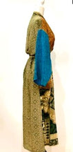 Top of the Line Silk Kimono Duster Is Complex and Sophisticated (Bronze and Gold)