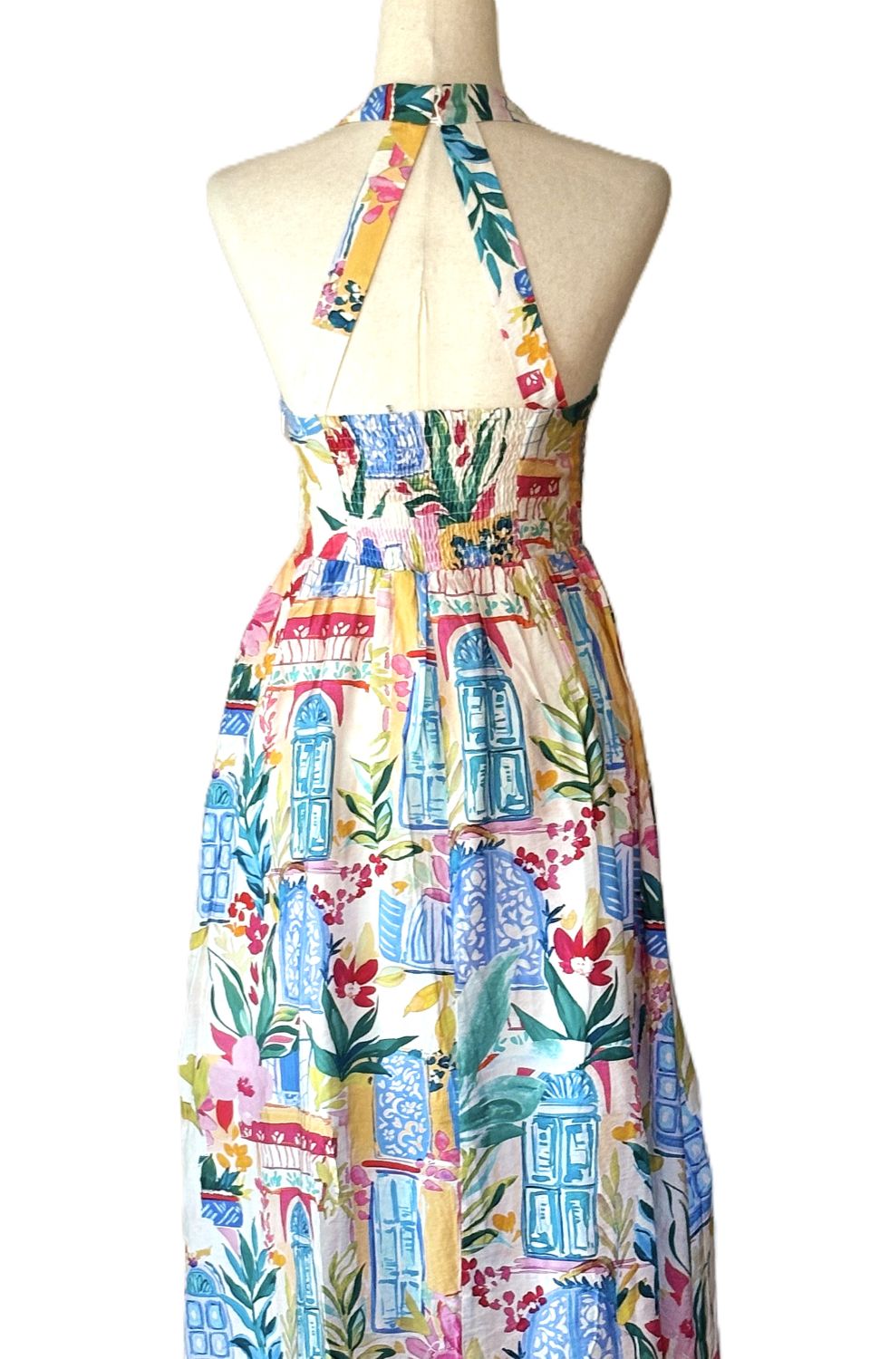 Dresses, Long Sweet Dreams Summer Halter Midi. (Multicolor)