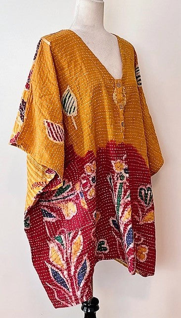 Kantha Bae Midi Muu Tunic (Bronze)