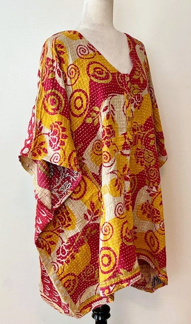 Kantha Bae Midi Muu Tunic (Abstract)