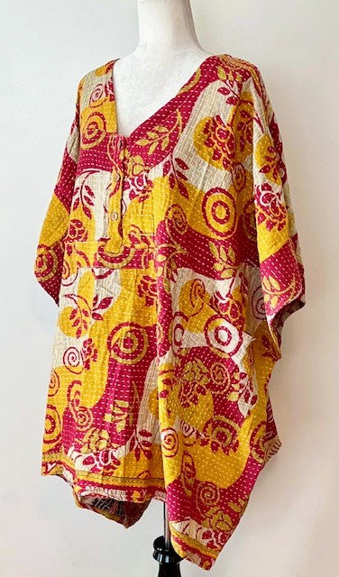 Kantha Bae Midi Muu Tunic (Abstract)