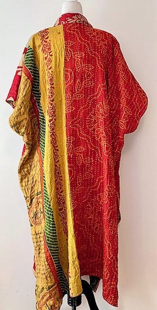 Just Right Caftan, The Perfect Lounger For Home and Resort (Red)