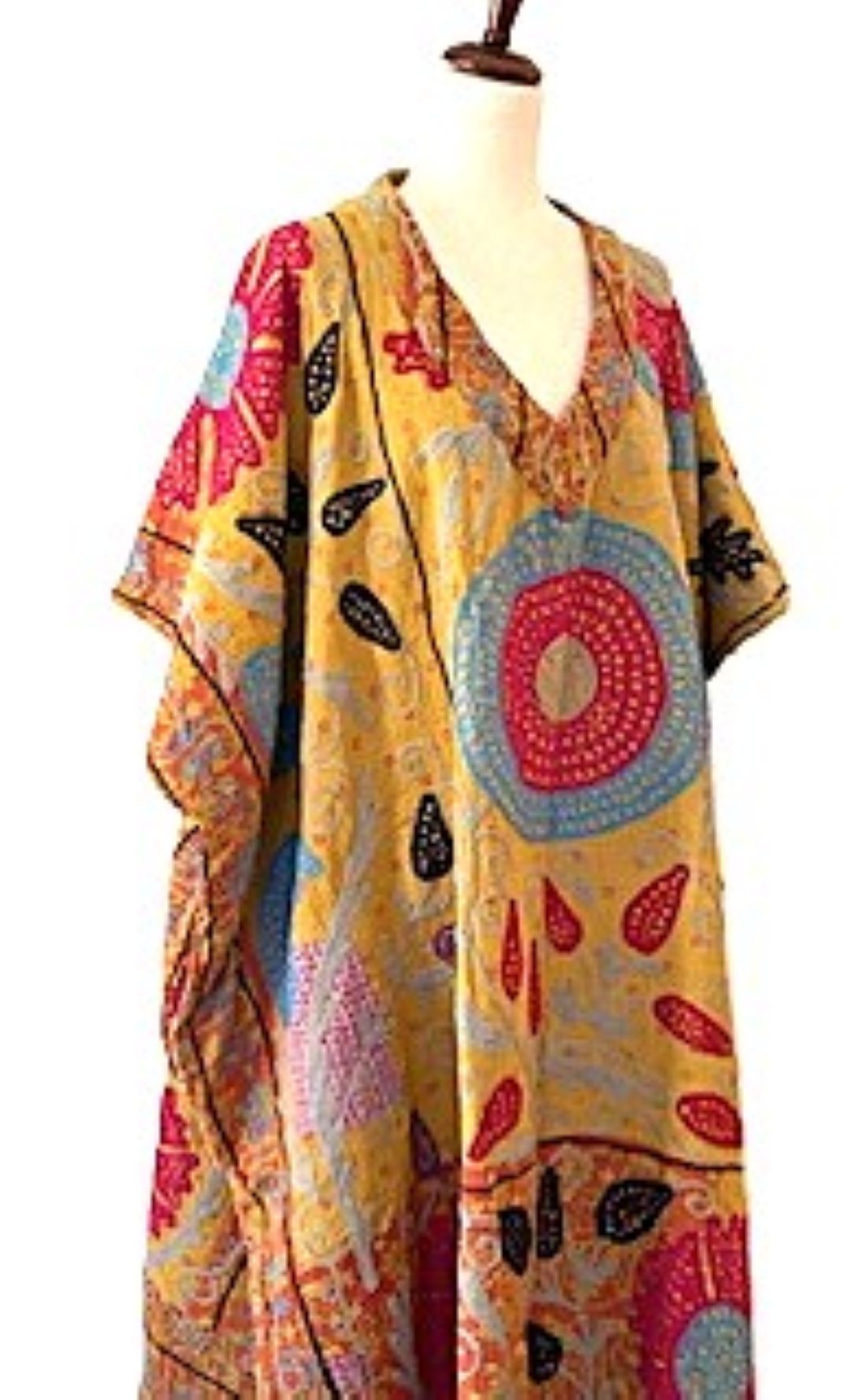 Kantha Bae New Suzani Muu (Mustard Abstract)