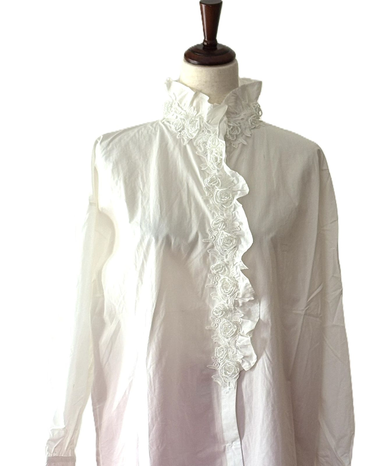 Blouses, Beaded Lace Lined Top. Just The Right Amount Of Ruffles And Lace