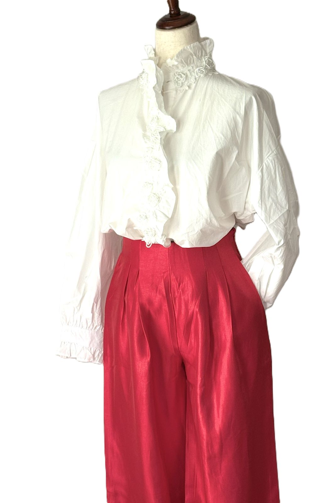 Blouses, Beaded Lace Lined Top. Just The Right Amount Of Ruffles And Lace