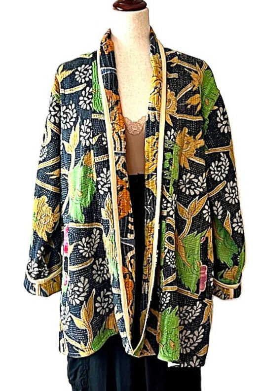 Jacket, Stroller Length Fully Reversible Is Exceptional. (Green Black)