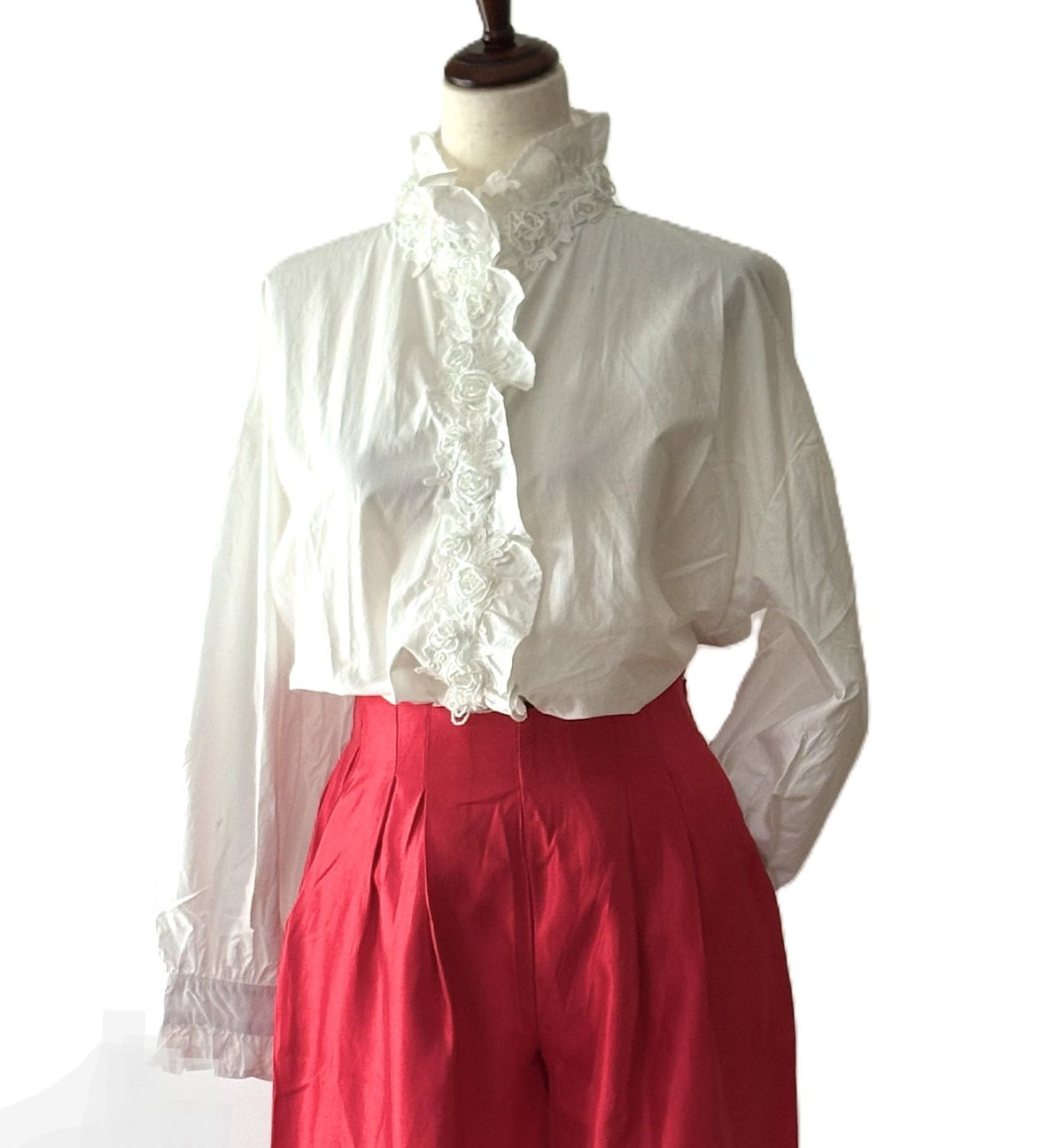 Blouses, Beaded Lace Lined Top. Just The Right Amount Of Ruffles And Lace