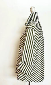Asymmetric Striped Tunic Offers Updated Styling With Designer Details