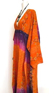 Kantha Bae Silk Maxi Is A Game Changer Orange Ombre