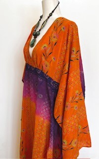 Kantha Bae Silk Maxi Is A Game Changer Orange Ombre