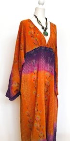 Kantha Bae Silk Maxi Is A Game Changer Orange Ombre