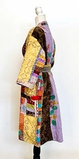 Next Generation Artisan Wrap Kantha Coat With RTW Detailing