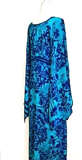 Silk Maxi Is A Game Changer Blue Floral