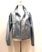 Metallic Vintage Inspired Biker Jacket