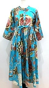 Fresh Fruit Cotton Block Print Dress Is Delightful