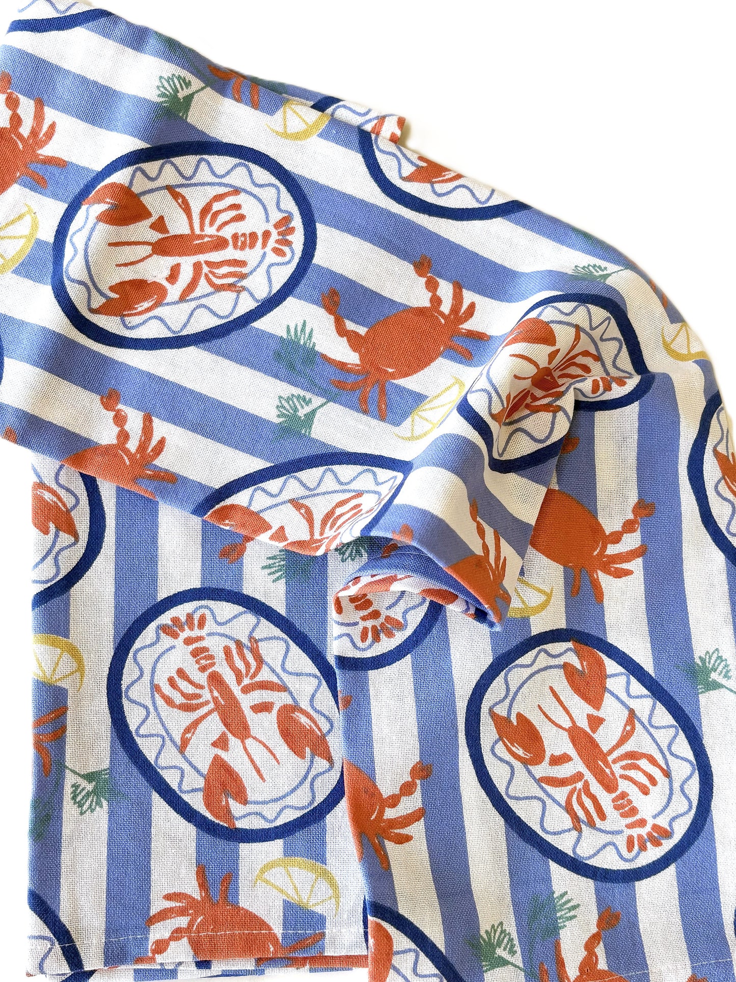 Lobster Floursack Kitchen Towels Sold In Sets of 2