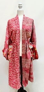 Kantha Bae Dreamweaver Kimono (Pink)  Is A Statement Piece.