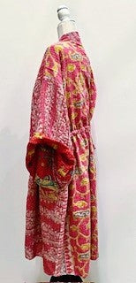 Kantha Bae Dreamweaver Kimono (Pink)  Is A Statement Piece.