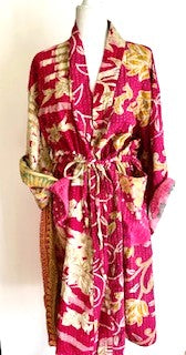 Kantha Bae Dreamweaver Kimono Is A Statement Piece. (Pink)