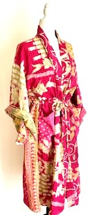 Kantha Bae Dreamweaver Kimono Is A Statement Piece. (Pink)