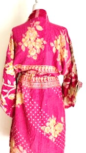 Kantha Bae Dreamweaver Kimono Is A Statement Piece. (Pink)