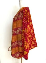 Eclispe Flowing Cotton Top with Adjustable Front Tie: Crop Top to A-line (Orange/bronze)