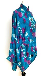 Luxe Silk Tunic: Favorite of the Season (Royal/purple)