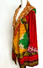 Short Kantha Mixed Print Jacket is the 70's Revisited