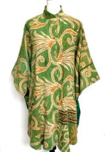 Button Down Tunic Looks and Feels so Right (Green/Bronze)