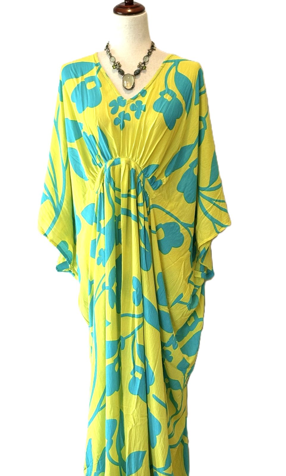 Dresses: Bold Floral Maxi Kaftan
