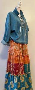 House Party Matching Cotton Pajama Sets ( Gift pouch included)