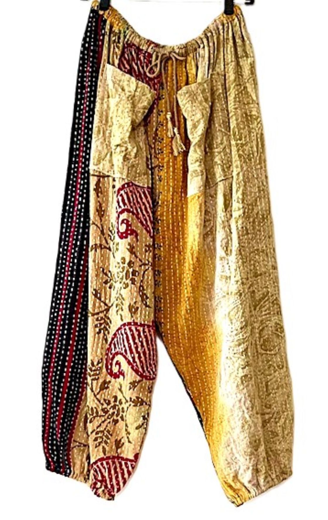 Kantha Bae Cool Kantha Cotton Joggers. Best Seller, (Multi)