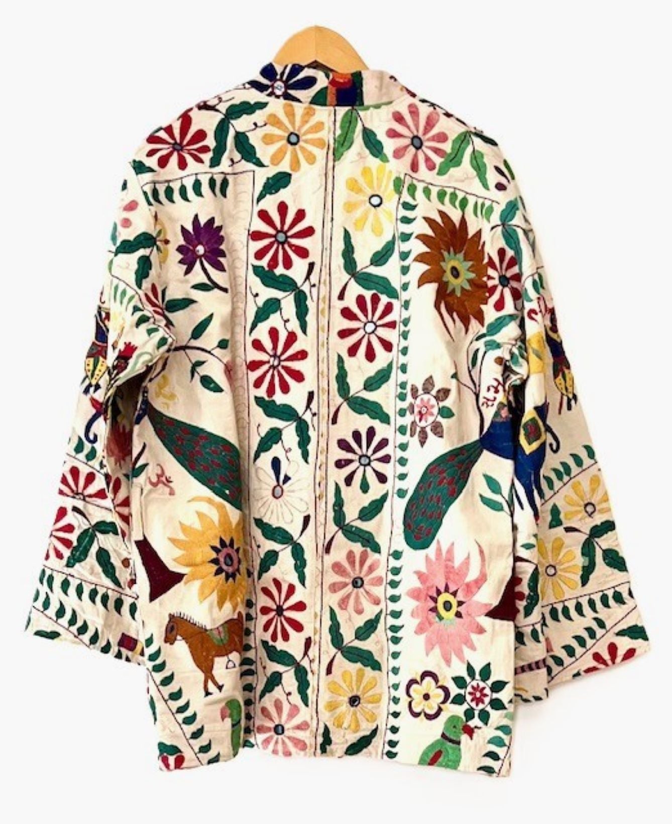 Embroidered Folklorica Short Jacket. Artisan And Elegant.